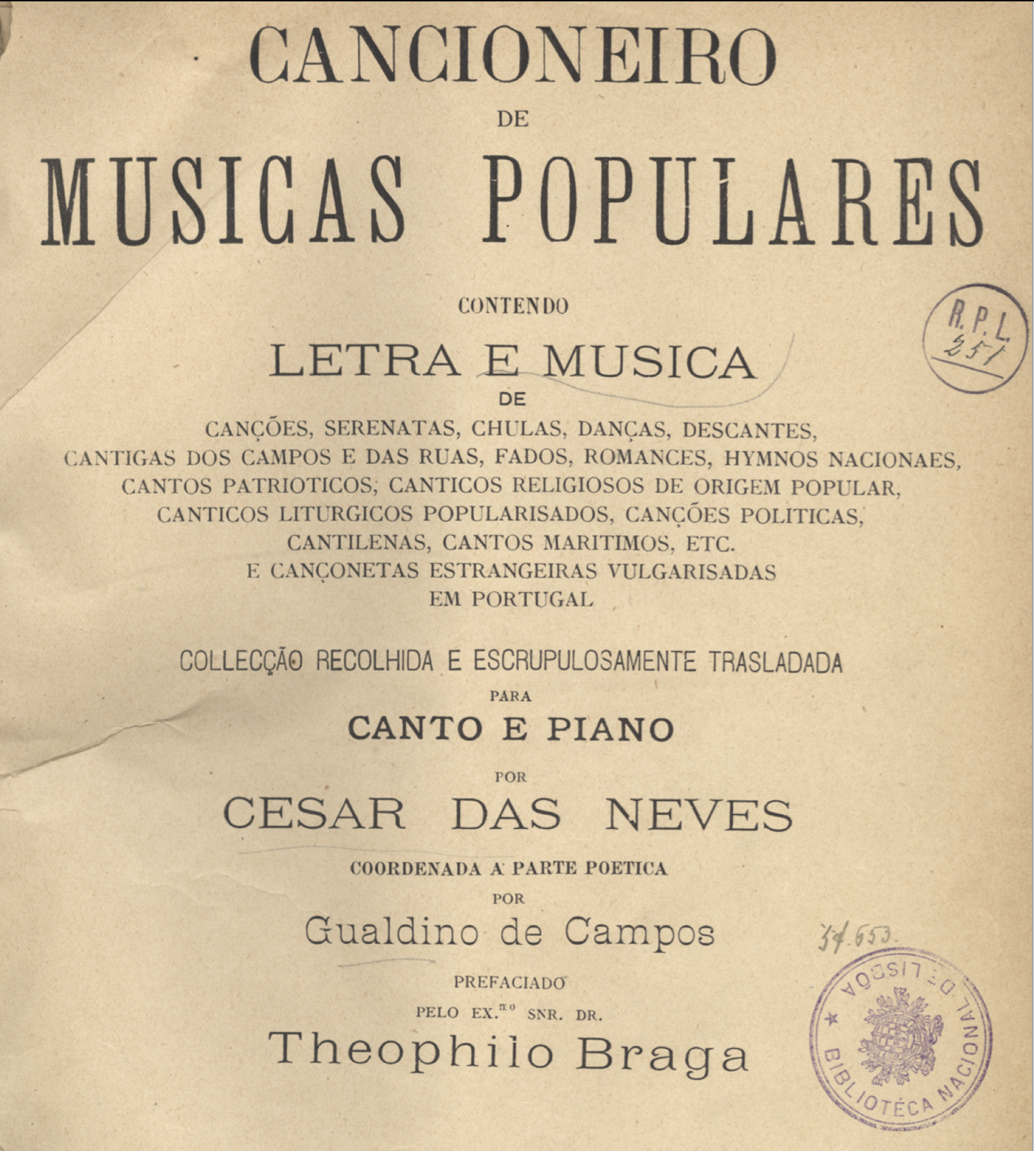 do canto da voz ao batuque da letra - Biblioteca Digital de Teses e